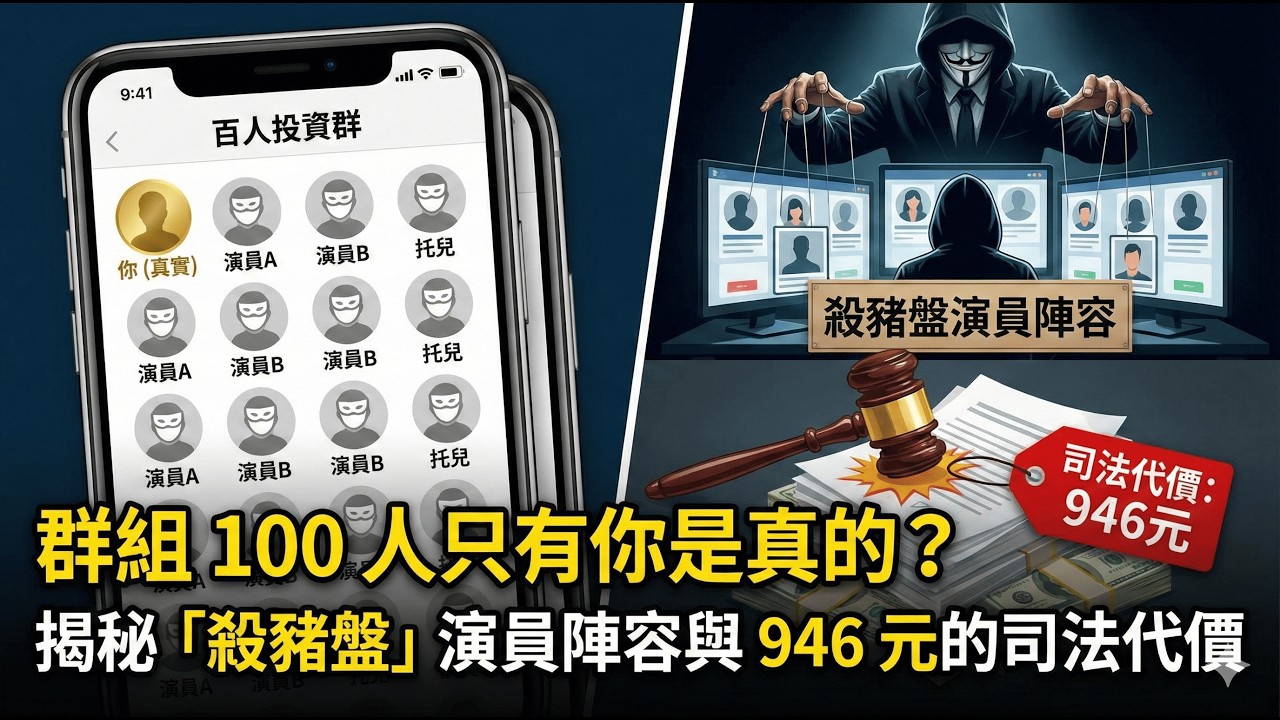 【防詐圖書館 EP08】演員、劇本、與被毀掉的人生：從殺豬盤 SOP 看五兆案的「不確定故意」爭議