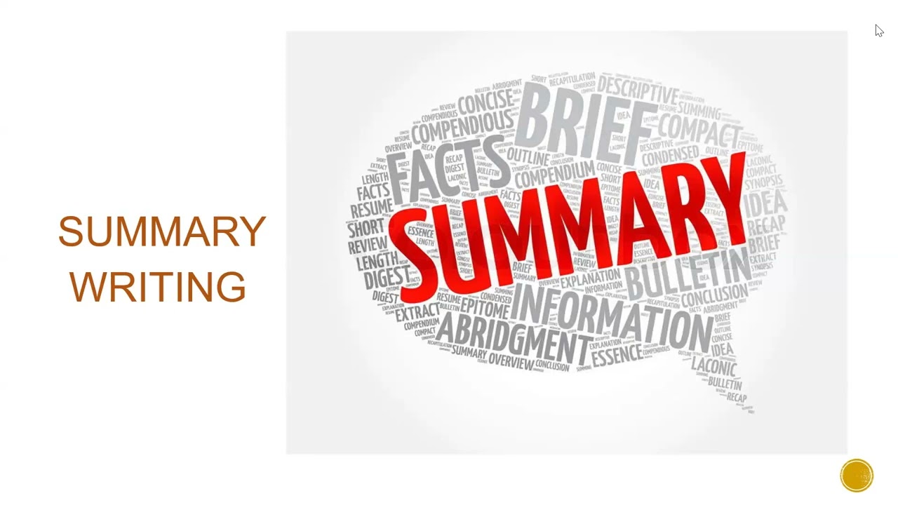 ENGLISH FACILITATION || SUMMARY WRITING || DOS AND DON'TS || APPLICATION LETTERS || BY TR.SAPHRAH