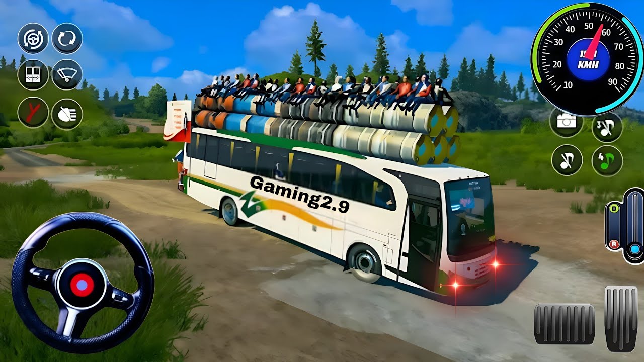Driving 🔥Offroad Bus BusSim 3D game 🎮 2026 Android Gameplay 🥶