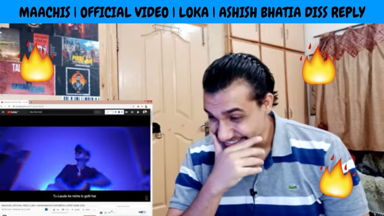| MY REACTION | MAACHIS | OFFICIAL VIDEO | LOKA | ASHISH BHATIA DISS REPLY|