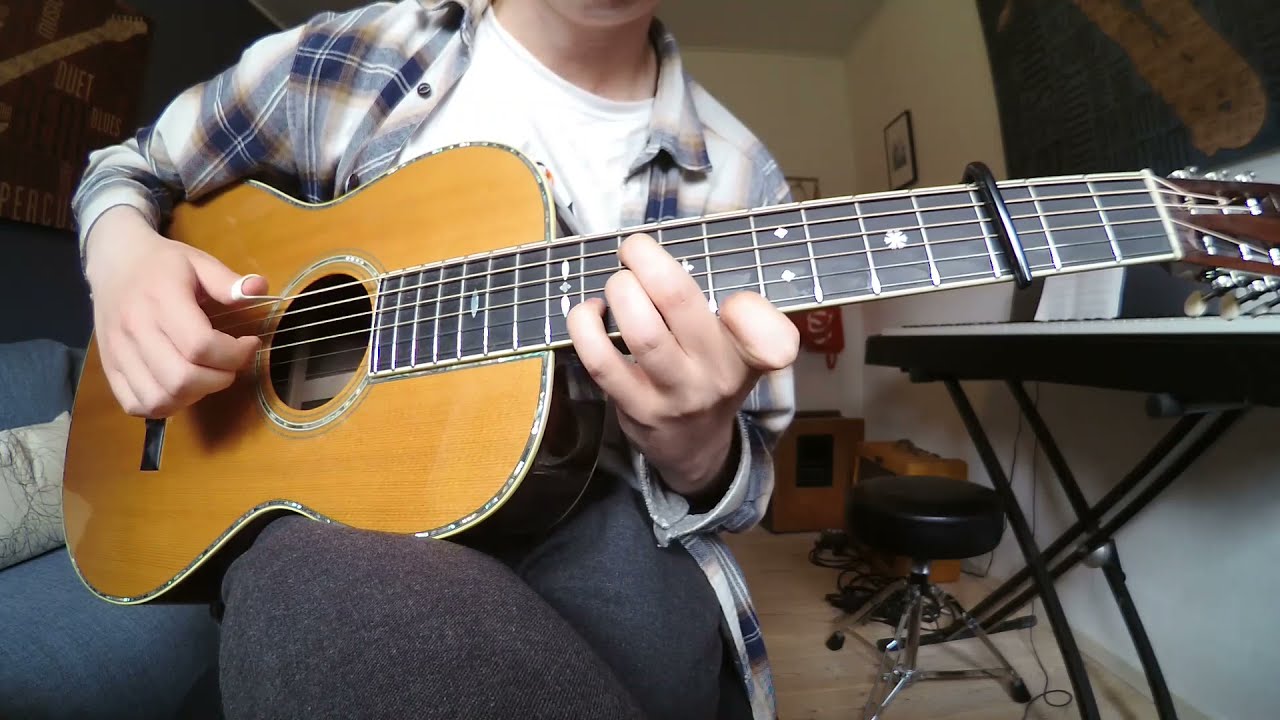 Fortabt er jeg stadig/Du kom med alt det der var dig - Guitar Cover