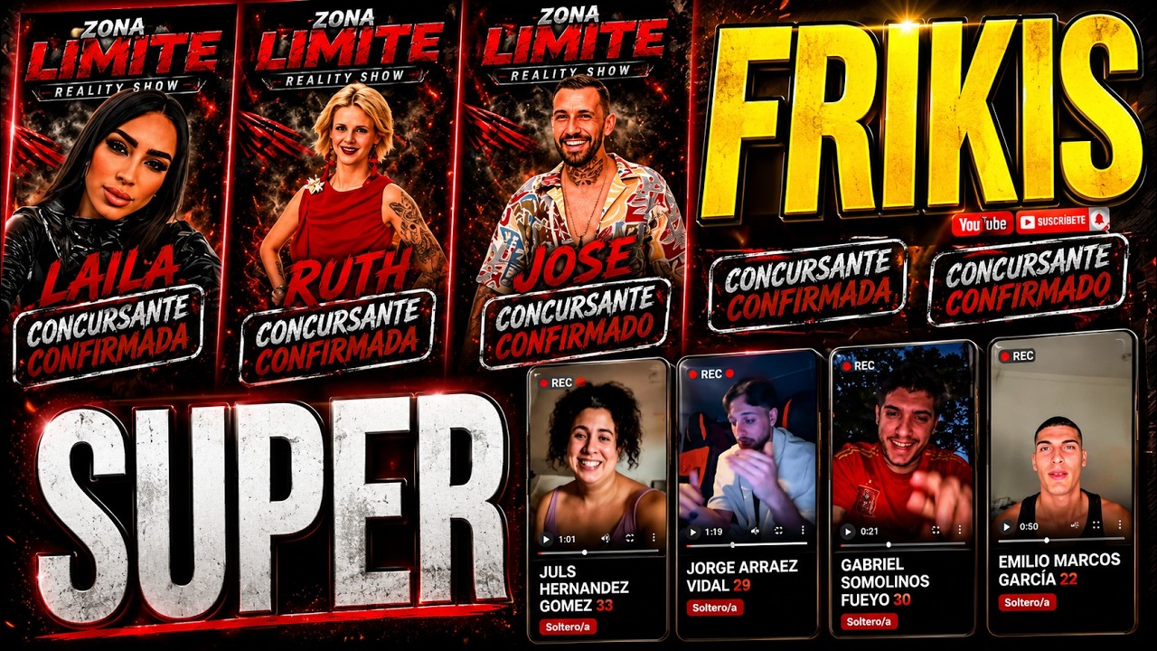 EL CASTING de FRIKIS de ZONA L&Iacute;MITE &iquest;C&Uacute;AL VOTAR&Iacute;AS?