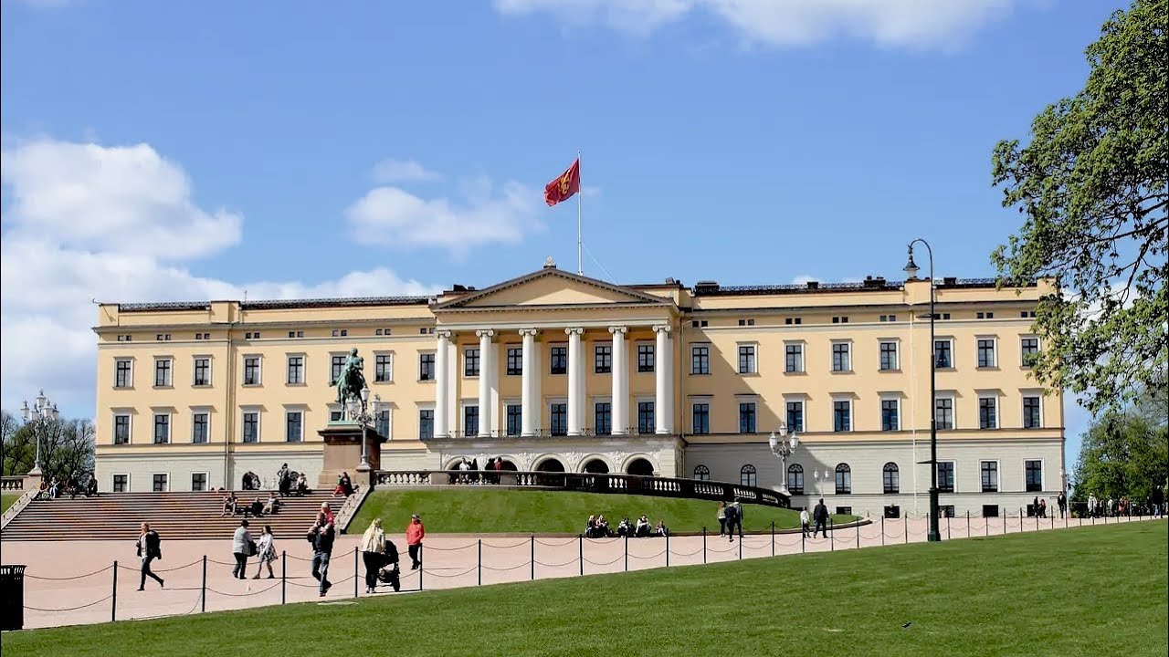 View Of Royal Palace Oslo, Norway