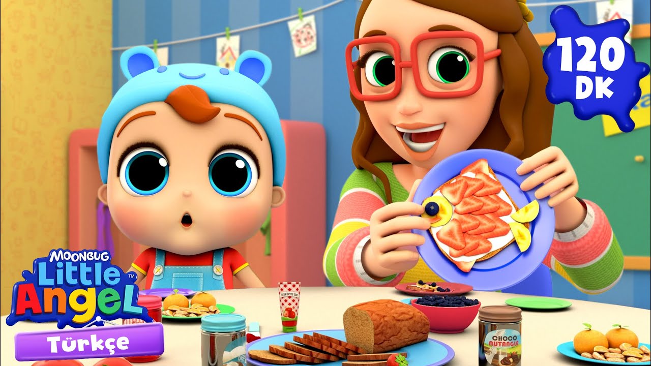 Meyve Zamanı! Çok Lezzetli 🍉🍊 | Eğlenceli ve Öğretici Çocuk Şarkıları | Little Angel Türkçe