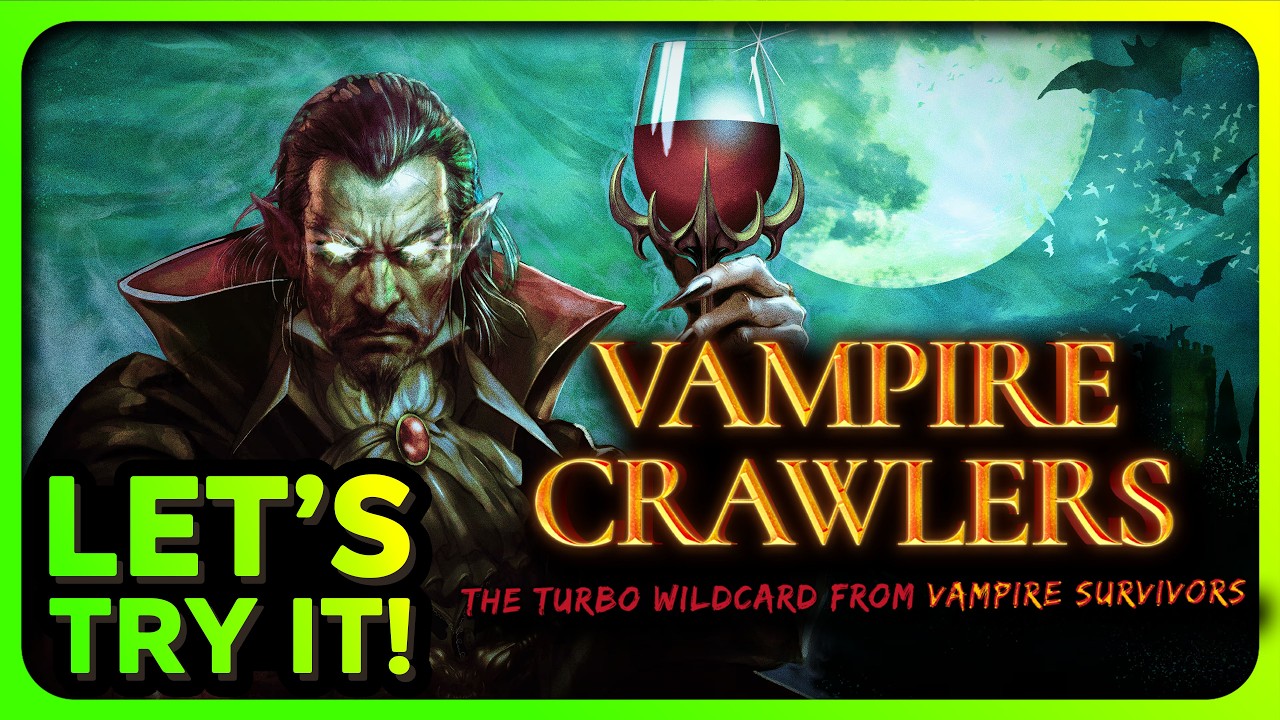 Vampire Survivors as a Card Roguelite? | Vampire Crawlers: The Turbo Wildcard from Vampire Survivors