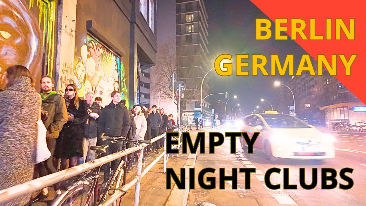 Are KITKAT and TRESOR empty on Saturday? 💃 NIGHT LIVE in BERLIN 🇩🇪WALKING TOUR 2024