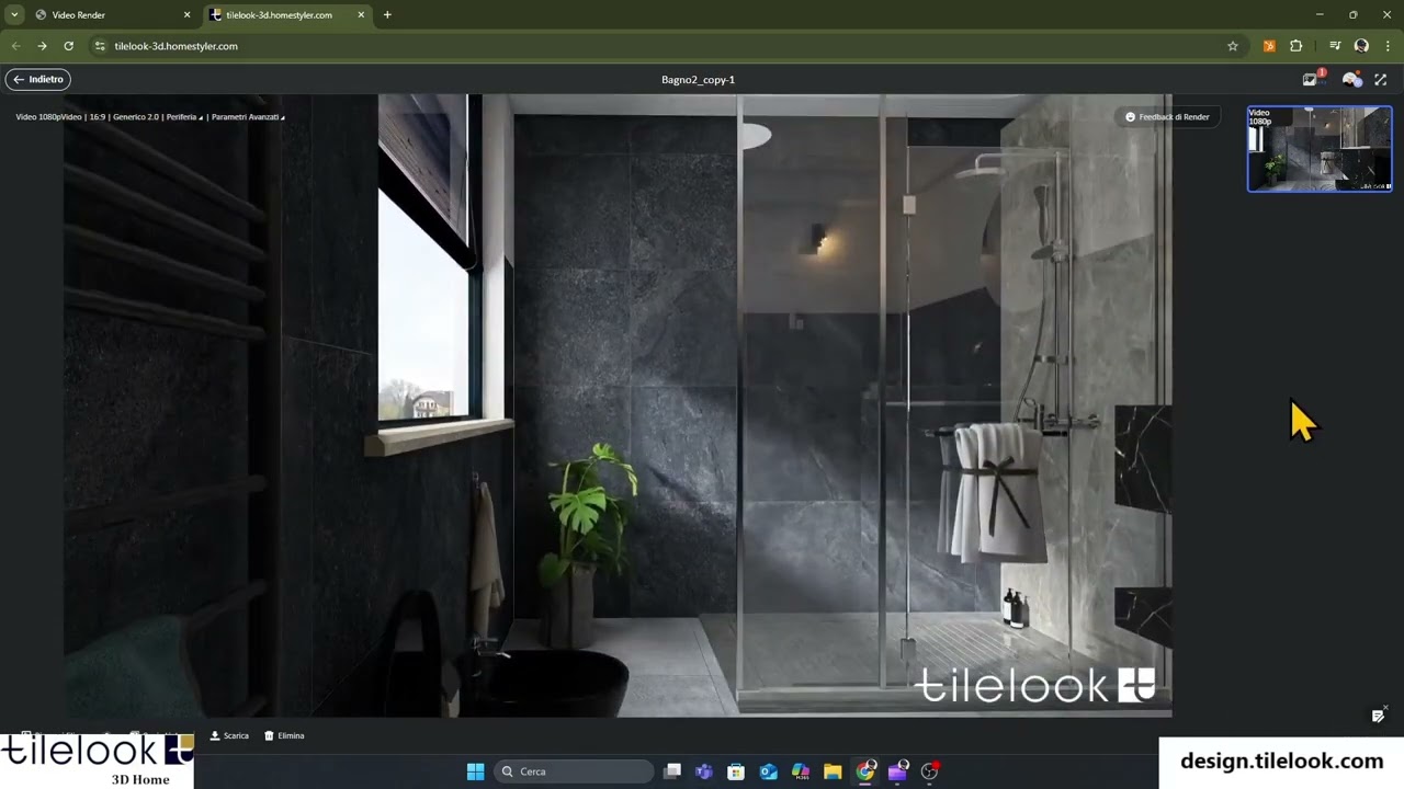 Tutorial 11 - Tilelook 3D Home - Video Render