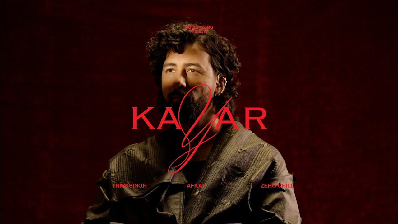 Afkap, Tricksingh - Kayar | Prod. by Zero Chill | Official Lyrics Visualiser