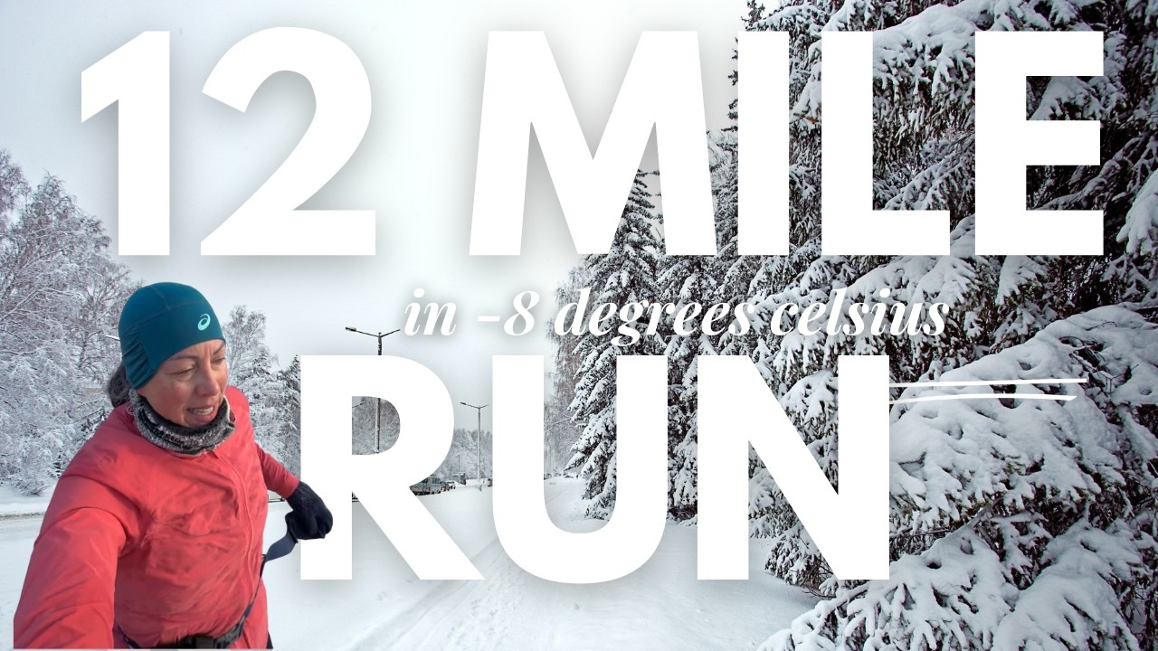 How I Run 12 Miles in -8°C | Winter Running Routine, Fuel & Recovery