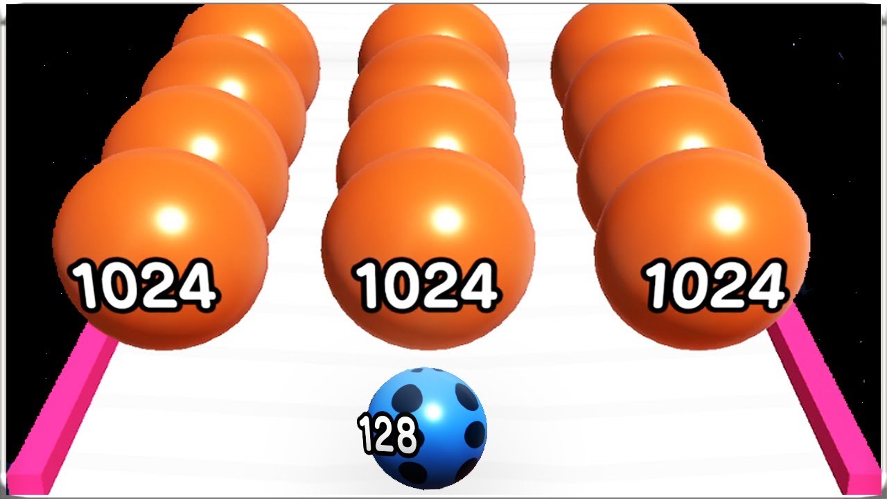 Ball run Number Master 2048 - Gameplay Walkthrough - Part 2