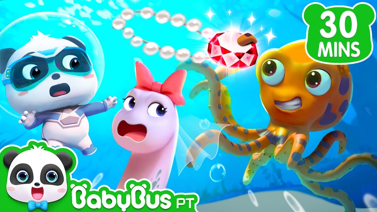 Quem Roubou as Joias? 💎✨ | Super Equipe de Resgate | 30 Minutos | Desenhos Animados | BabyBus PT