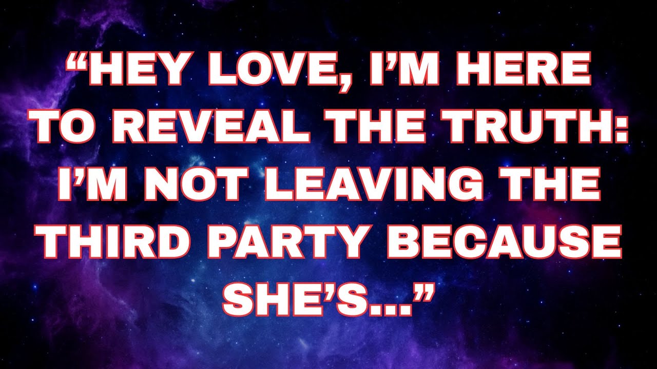 ✨Angels say Why They Can&rsquo;t Walk Away From the Third Party 💔💌 Angel Message