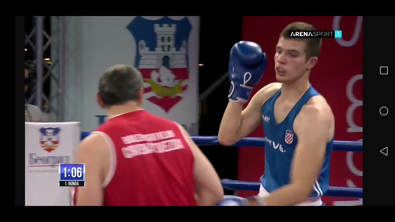 Magomedov Sadam vs Gacina Dule Kristijan 91kg Regionalna liga boks II kolo