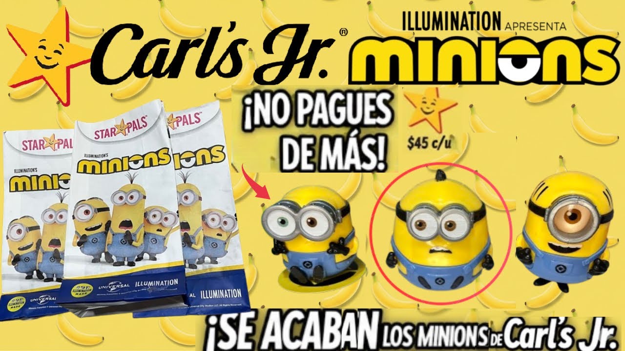 ¡ME ENGAÑARON! 😡 Pagué $119 por un Minion en Carl’s J (No cometas mi error 😨) 