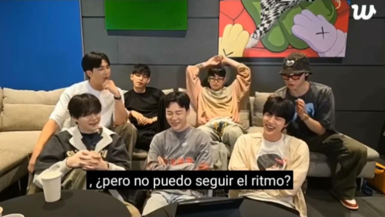 BTS OT7 -  LIVE  Vídeo completo  -  Weverse 01/07/25 ... ( Sub.Esp.)