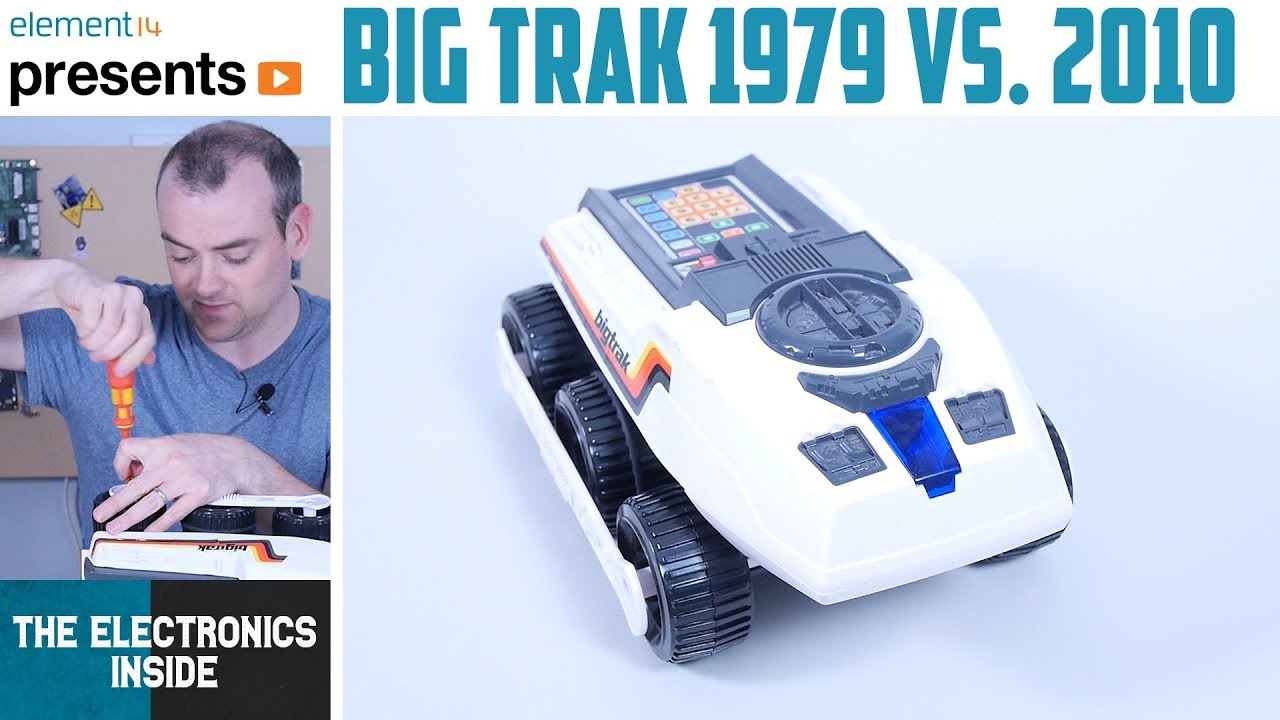 Big Trak 1979 Vs. 2010 Teardown! - The Electronics Inside