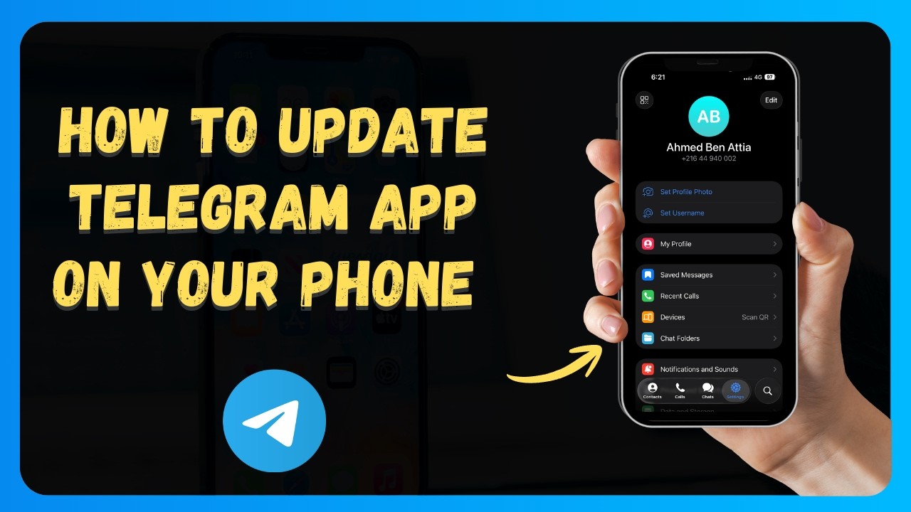 Как обновить приложение Telegram на телефоне ⬆️ [Новое обновление 2026 года]