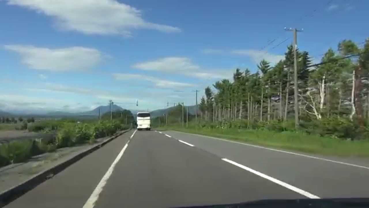 #国道230号（札幌方面③）国道37号分岐～国道276号合流[#洞爺湖町 #留寿都村 #喜茂別町1080p 車載動画 2015ドライブ]