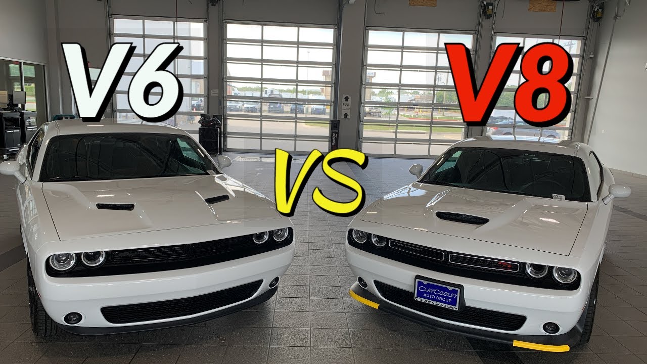 Challenger SXT V6 действительно лучше, чем V8 Challenger RT? Удивительно!
