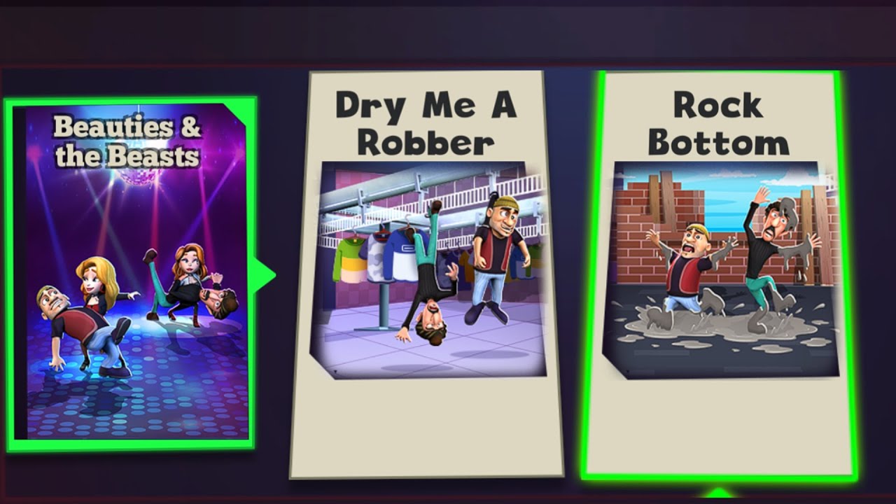 SCARY ROBBER 3D NEW UPDATE  BEAUTIES & THE BEASTS/ DRY ME A ROBBER & ROCK BOTTOM: