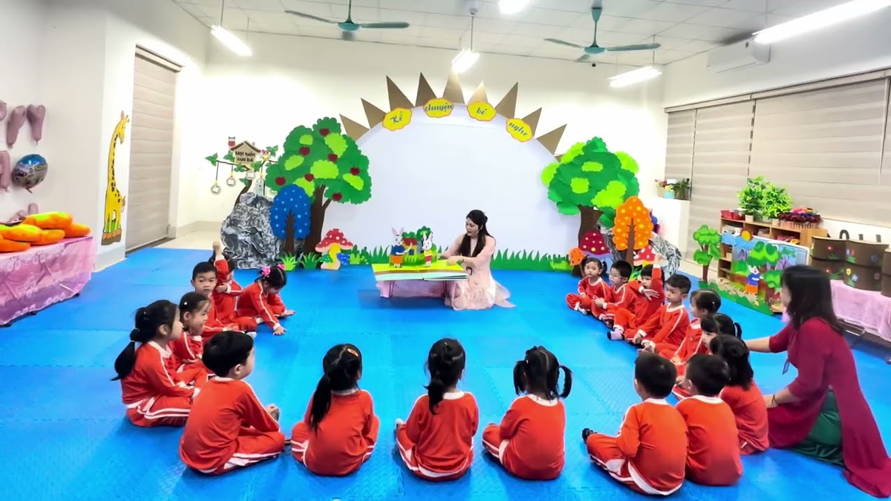 Thi gvg huyện lớp 3TC3 trường MN Hoàng Đăng Miện