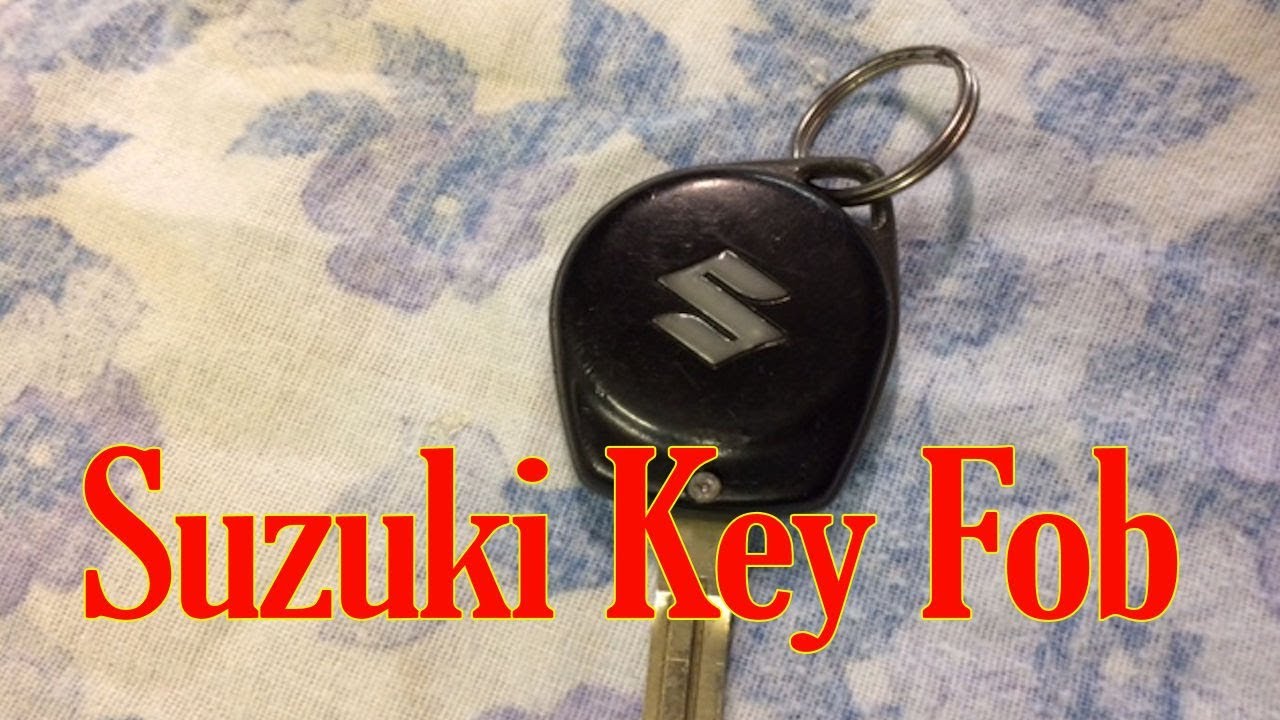 Замена батарейки в ключе Suzuki