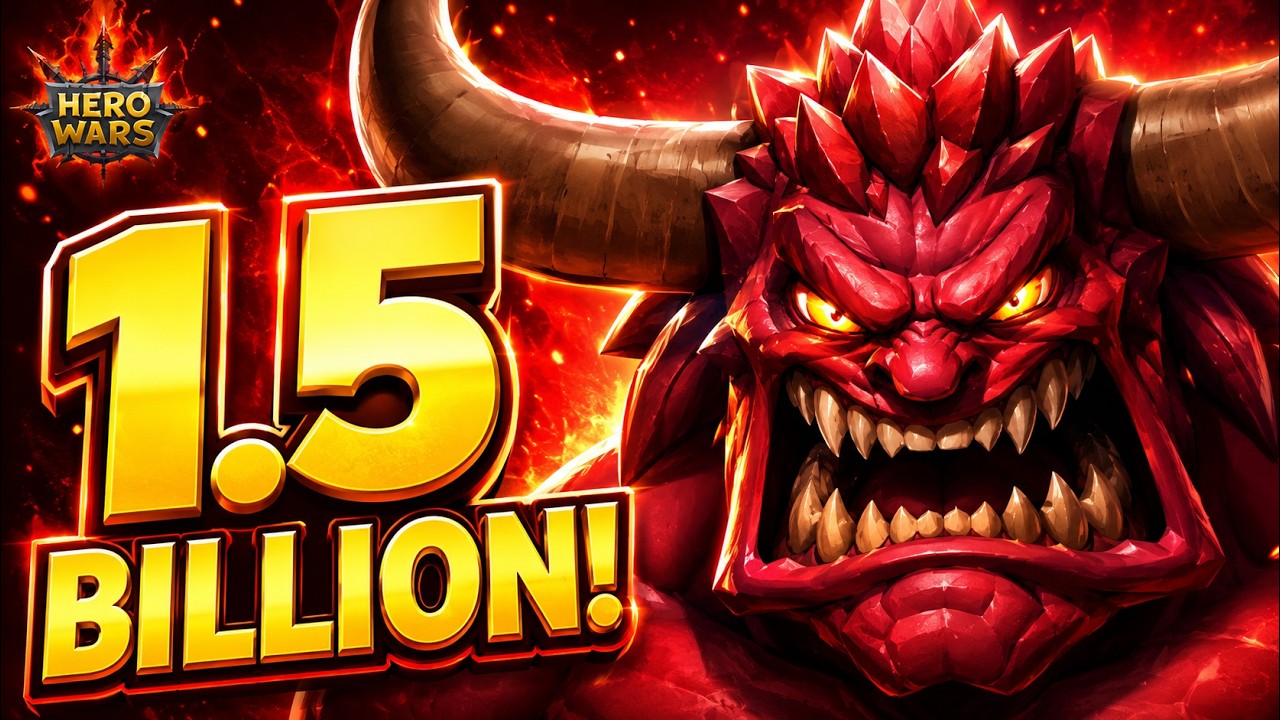 1.5 BILLION Arch Demon Damage! Exact Hero Wars Team