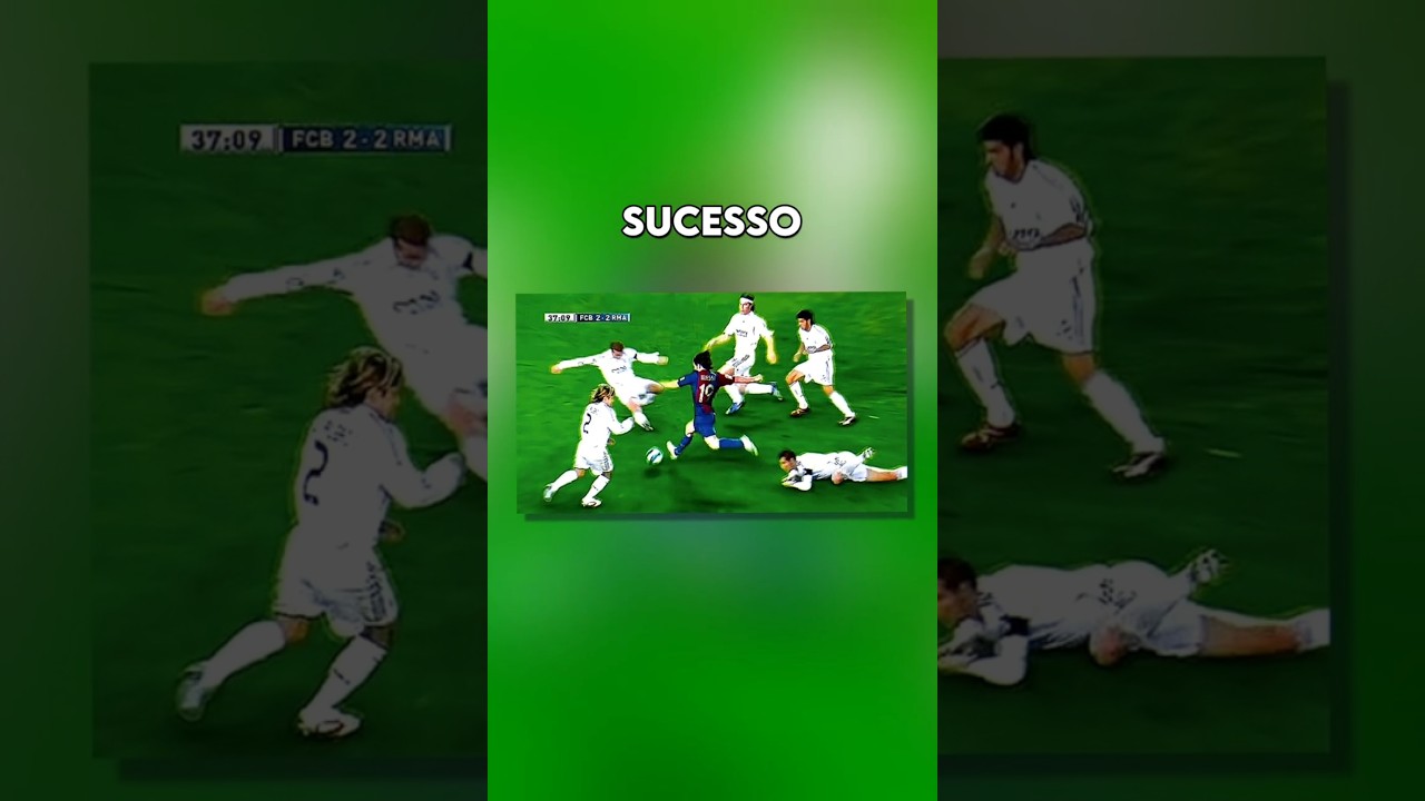 Messi tamb&eacute;m sabe fazer firula
