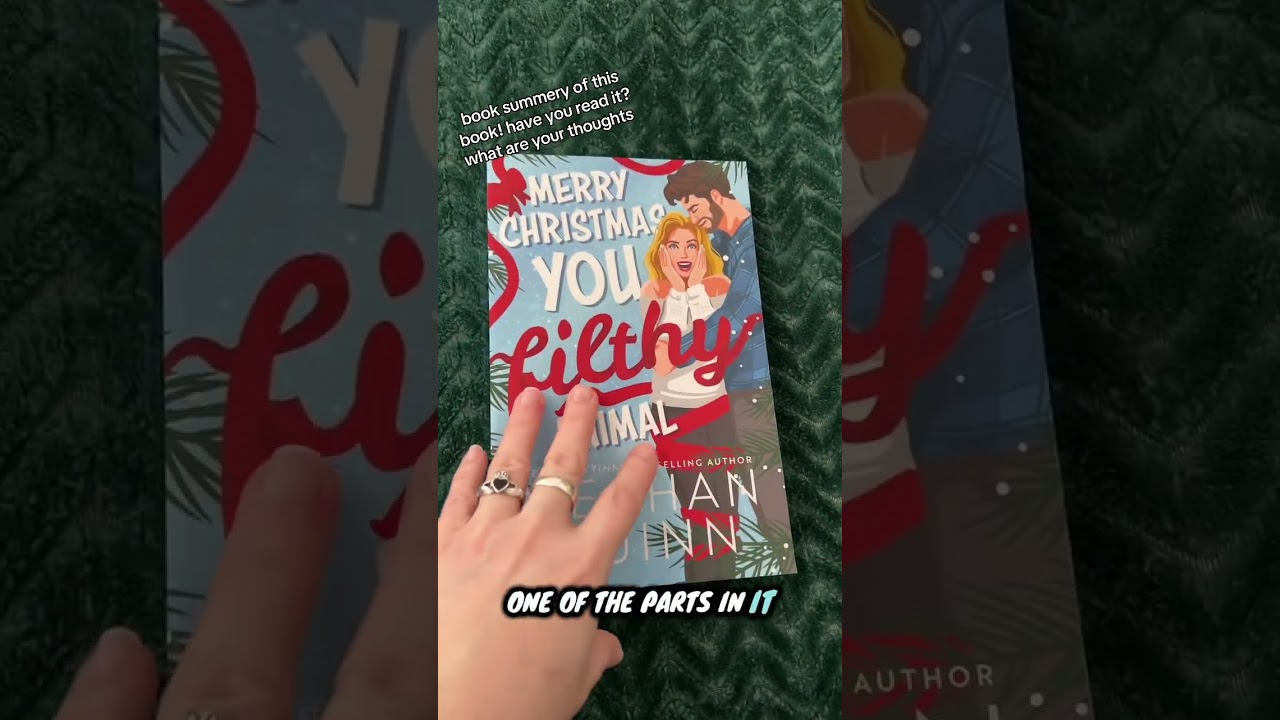  book summery for my last december 2025 read “merry Christmas you filthy animal”  #books  #booktube 