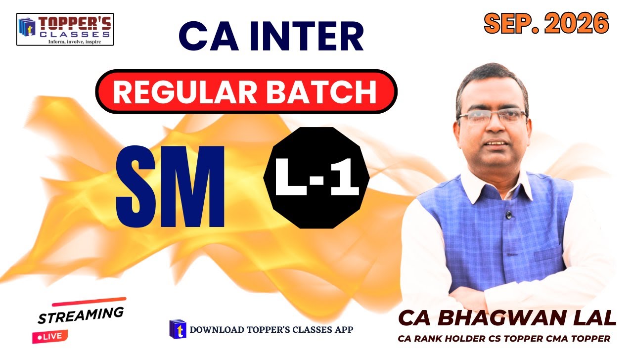 CA INTER SM  / 15-12-2025