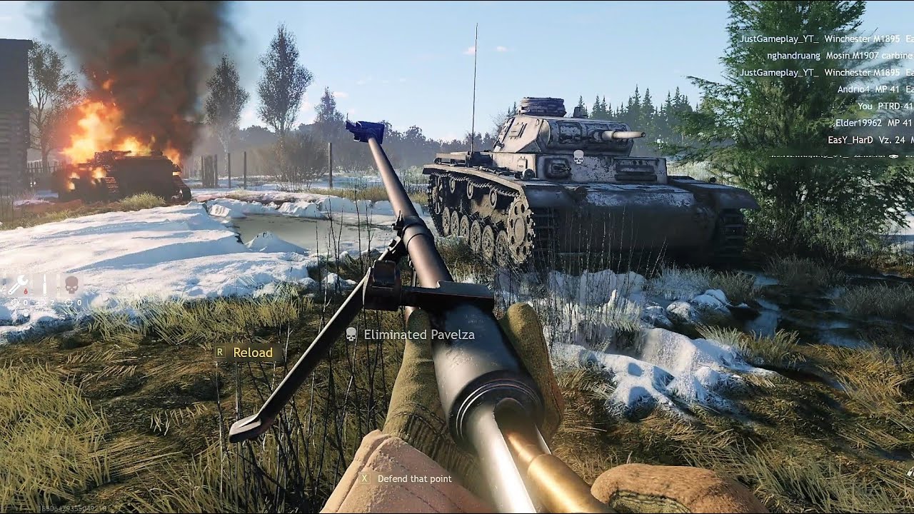 ENLISTED Gameplay - BATTLE FOR MOSCOW - CLOSED BETA TEST (1440p 60FPS)