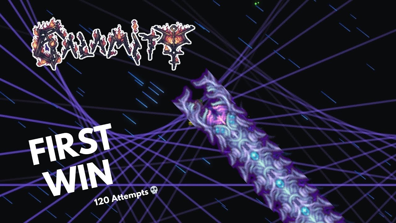 Terraria Calamity mod - FINALLY… I Beat The Devourer of Gods | 首胜记录