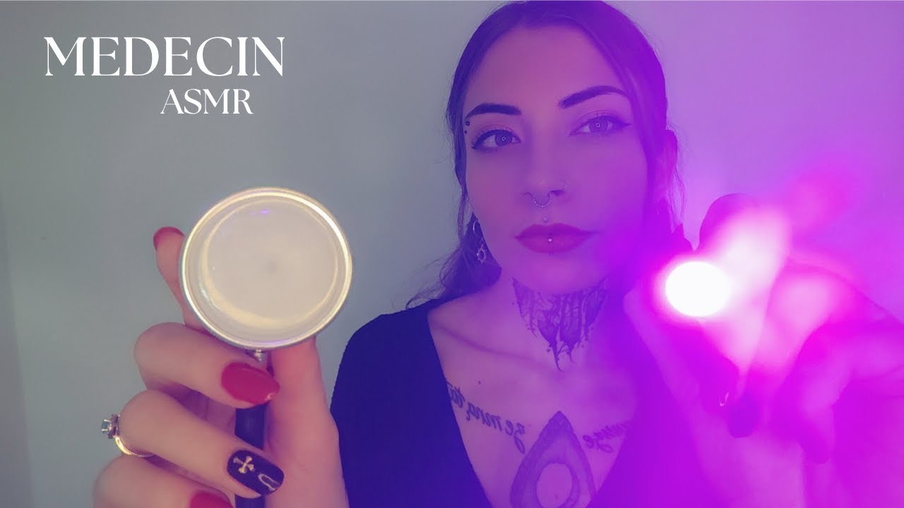 ASMR ROLEPLAY MEDECIN | CHECK UP ET EXAMEN POUR SOIGNER TA MIGRAINE