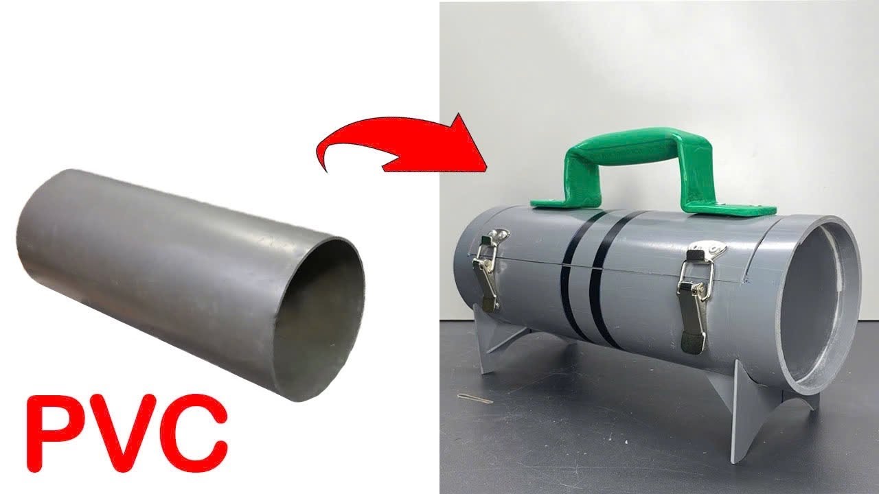 Secret to making storage boxes from PVC pipes &ndash; No one thought it would be so easy!