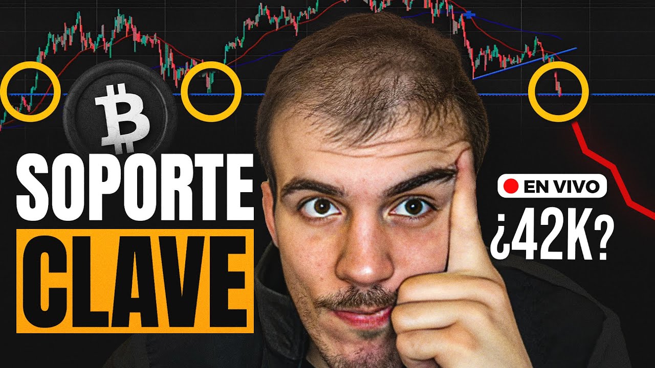 🚨 BITCOIN PIERDE SOPORTE CLAVE. ¿CAERÁ A 42K?