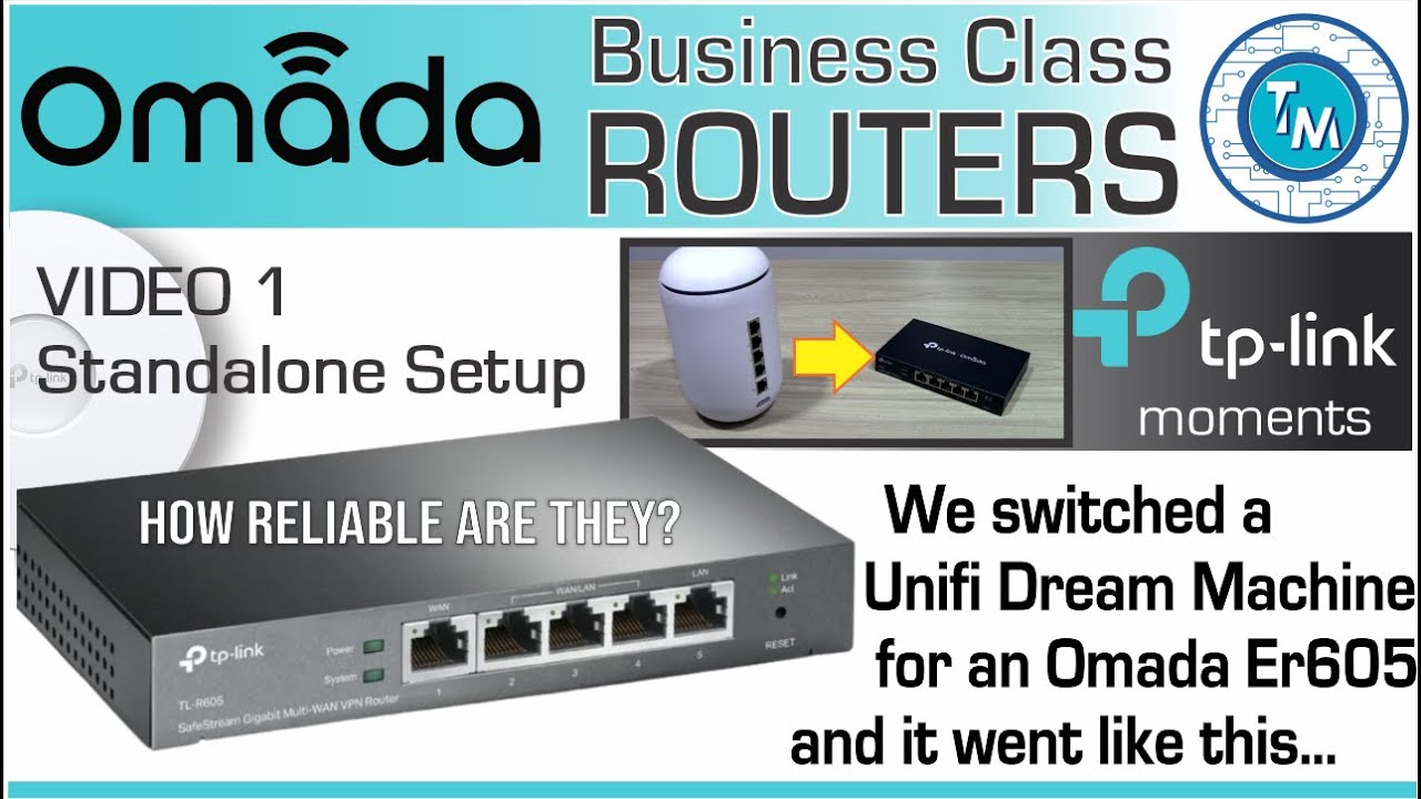 TP Link Omada Enterprise Routers - Load balancing and fail safe