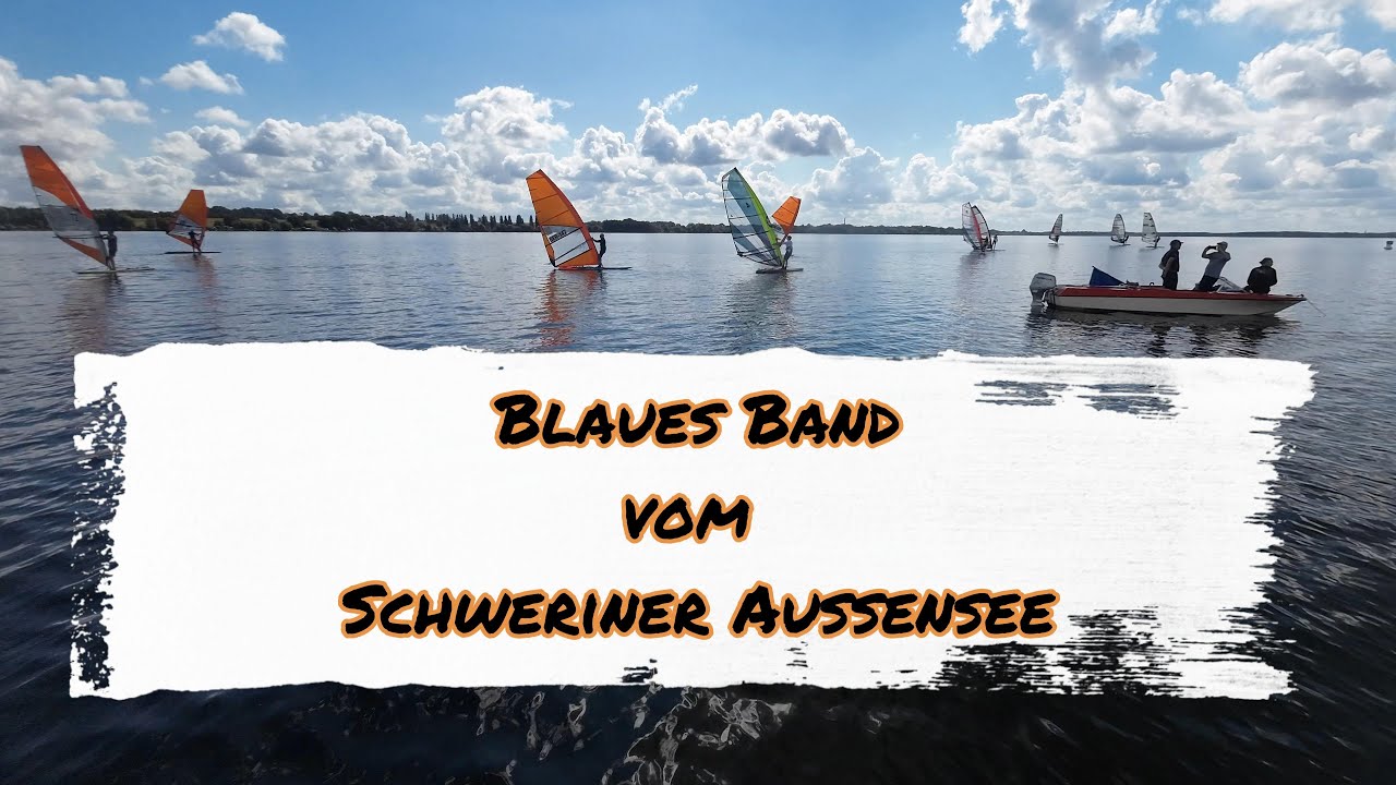 Blaues Band vom Schweriner Außensee 2025