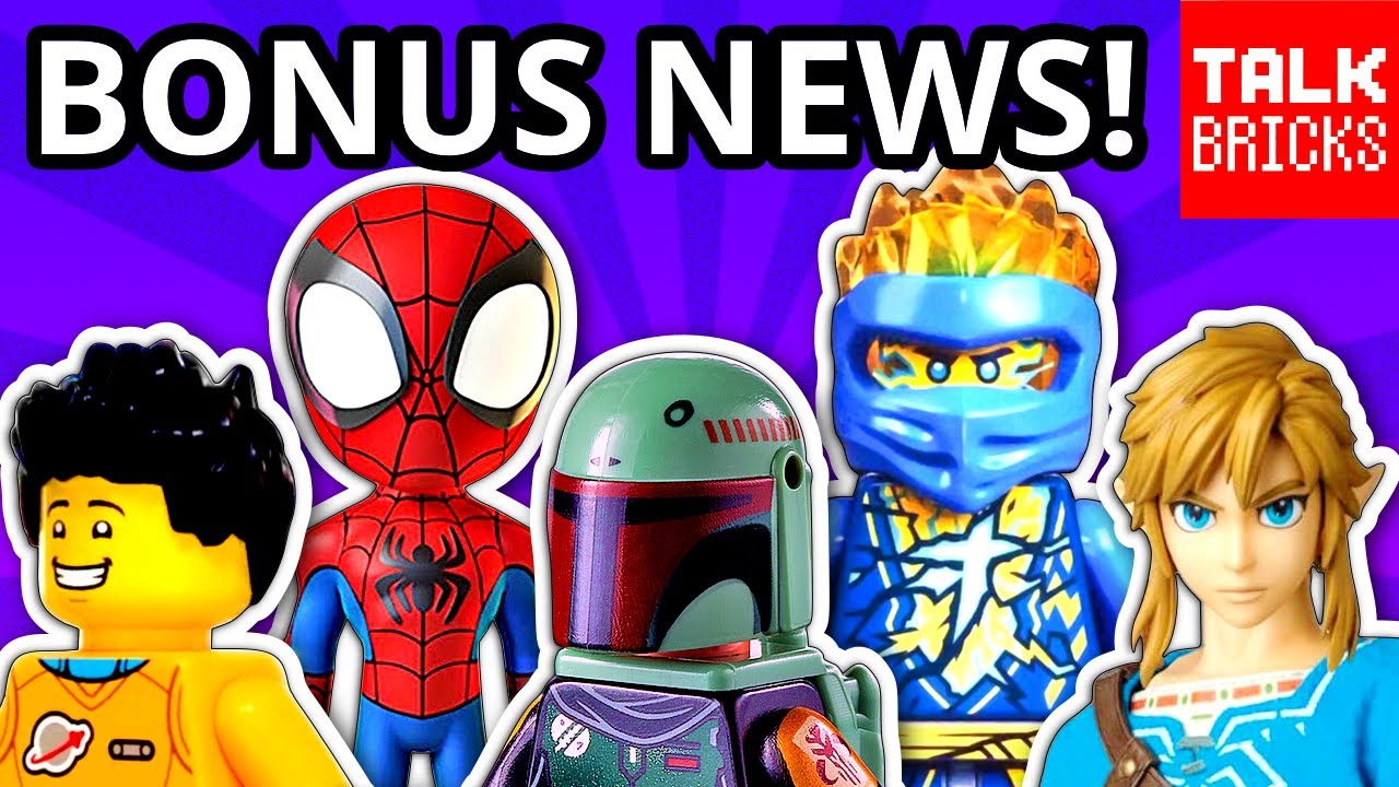 BONUS LEGO NEWS! Boba Fett's Palace! Spider-Man HQ! Ninjago Megazord?! Zelda Castle?! Bricktober!