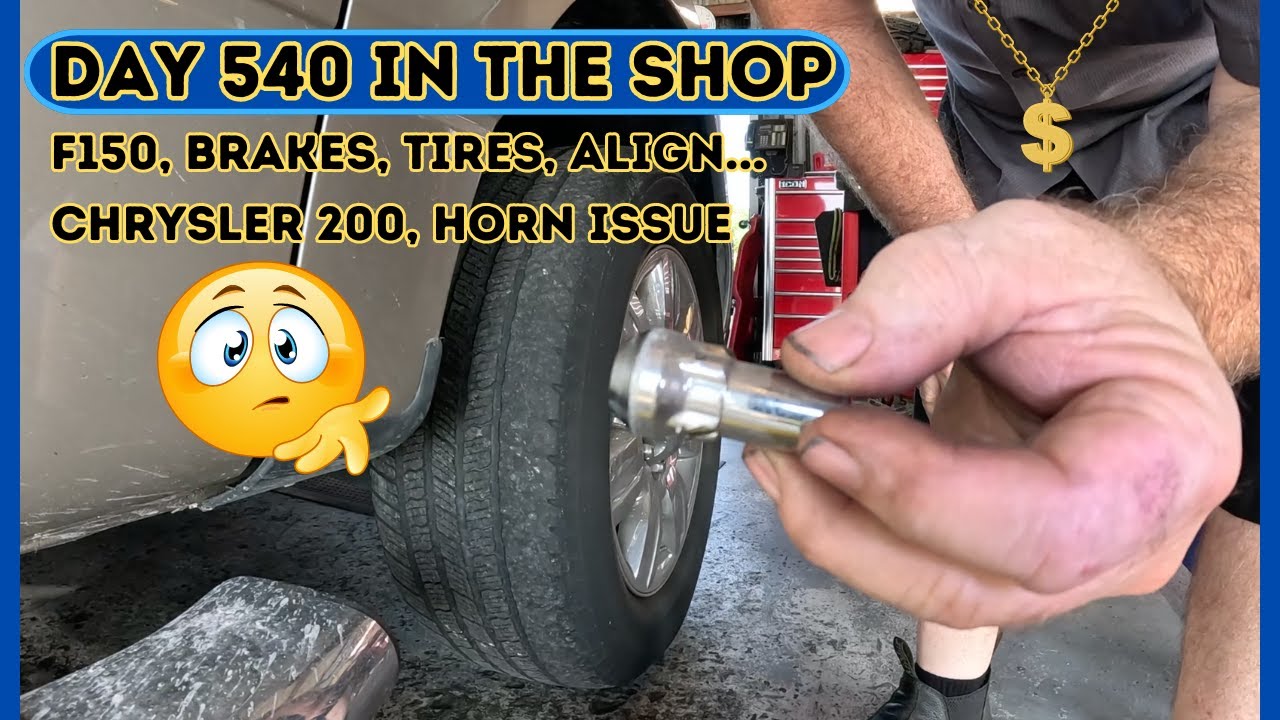 Chrysler IPDM, F150 Brakes, Tires, Align, Blower LOF, DAY 540 in the shop with a Professional