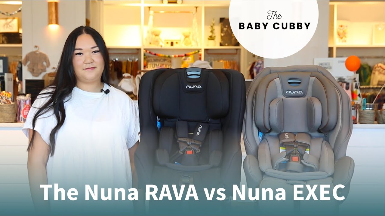 Nuna RAVA и Nuna EXEC | Сравнение автокресел-трансформеров