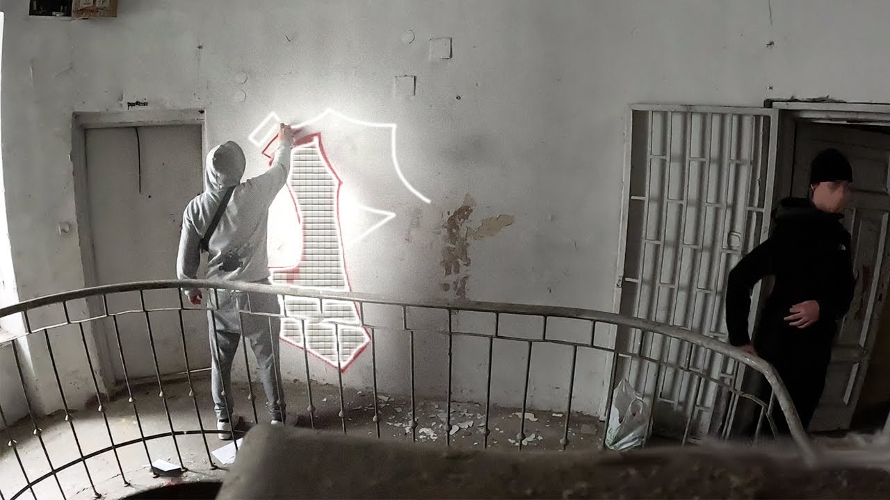 URBEX GRAFFITI (Opuszczona kamienica na woli)