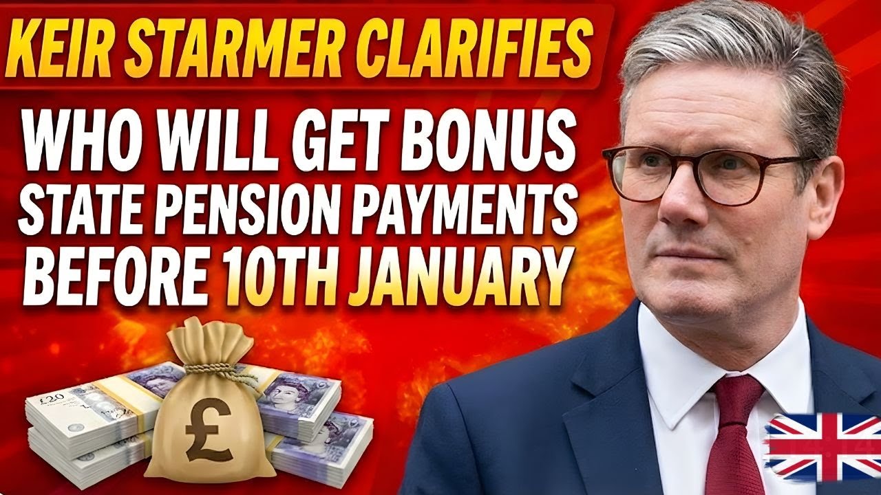 Keir Starmer Clarifies Who Will Get Bonus State Pension Payments Before 10TH January