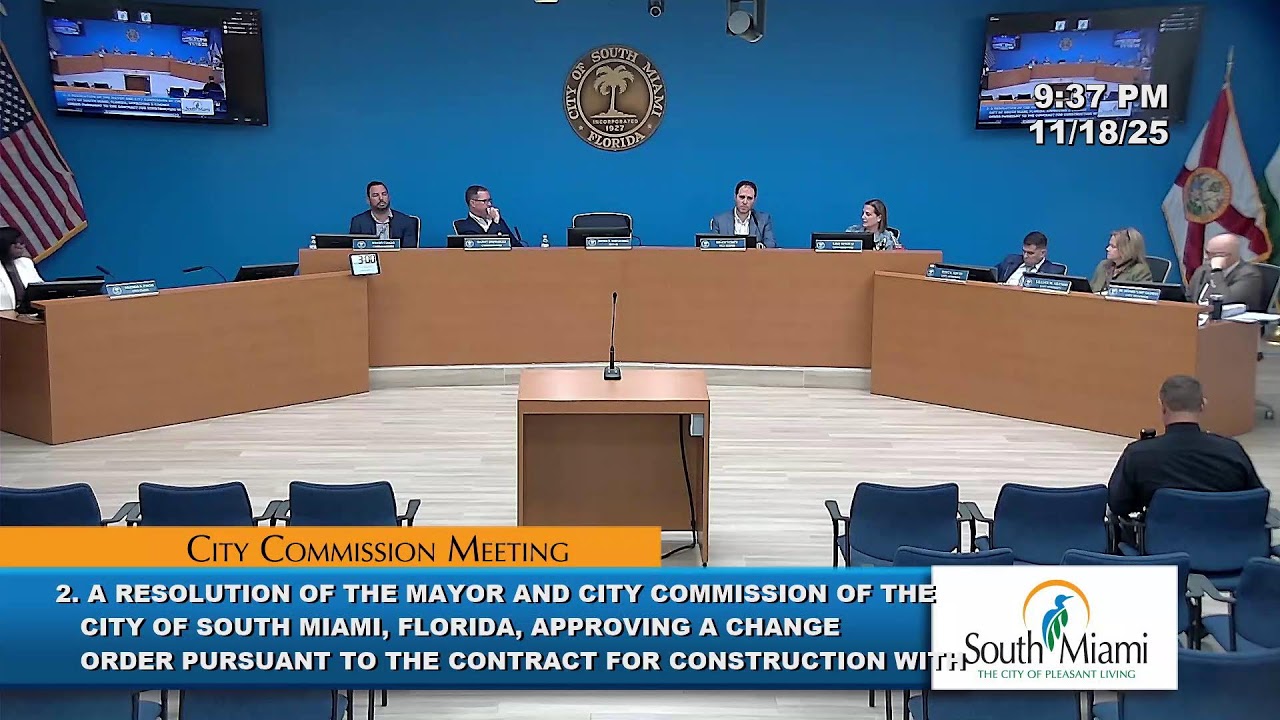 November 18th, 2025 City Commission Meeting