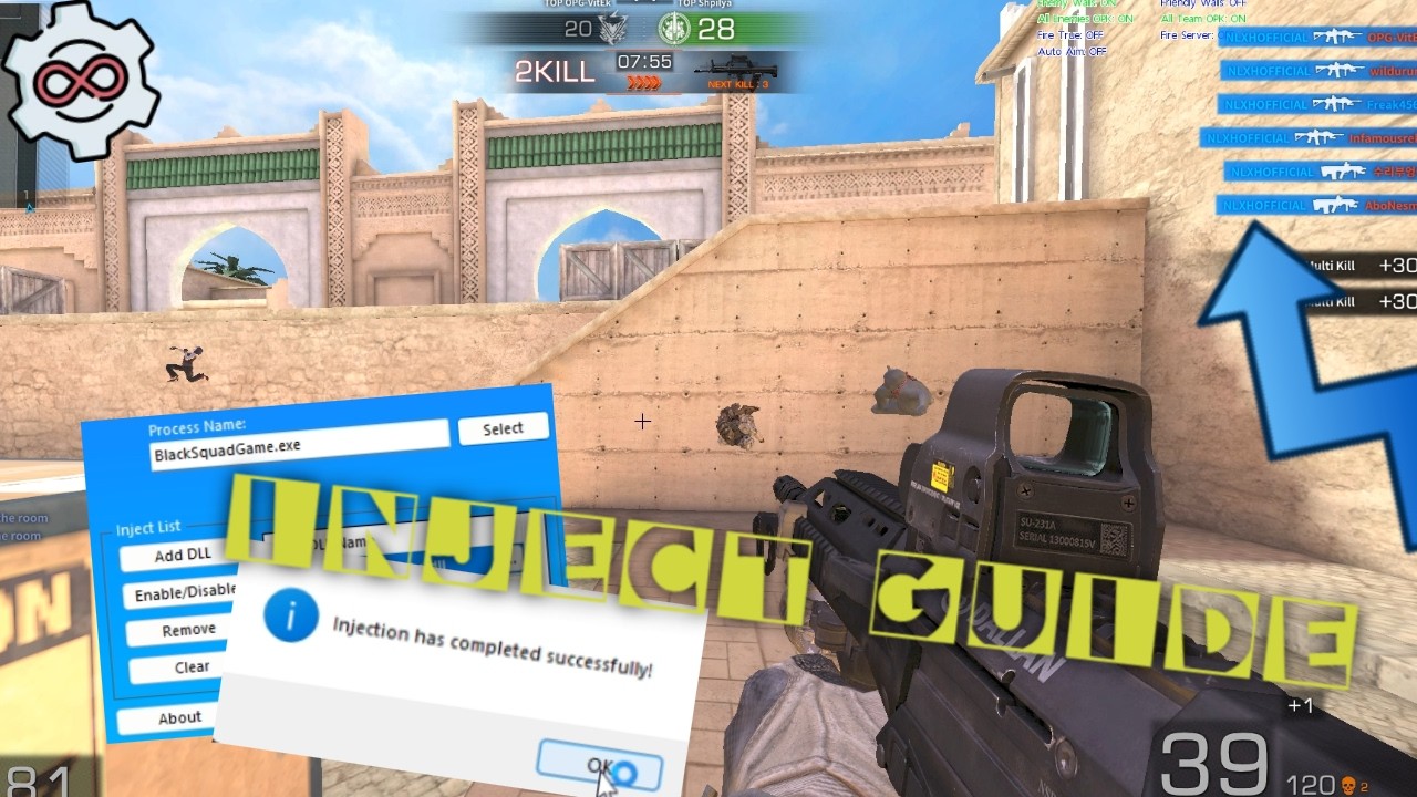Black Squad VIP Hack Inject Guide