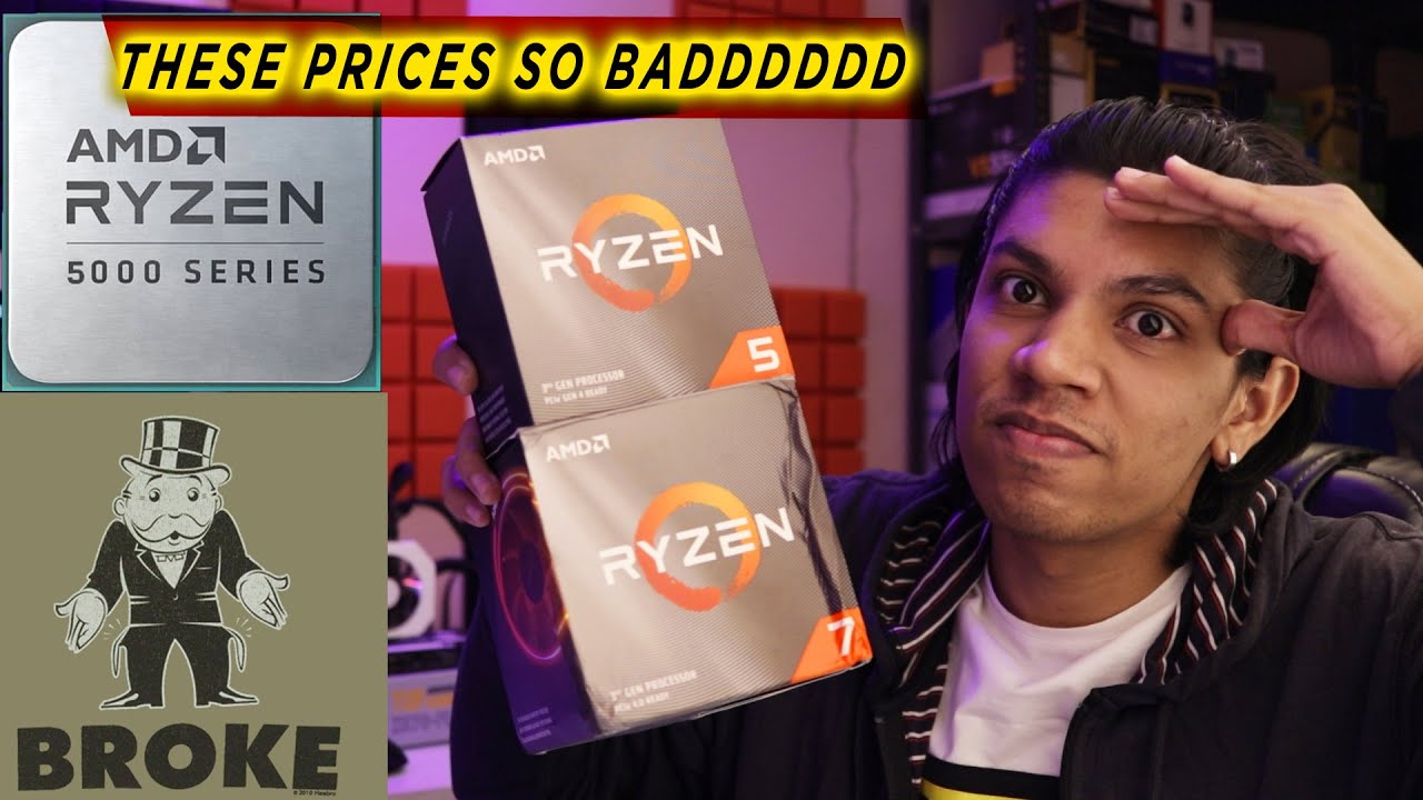 RYZEN 5000 INDIAN PRICES FINALLY REVEALED !!! (NOT A REVIEW)
