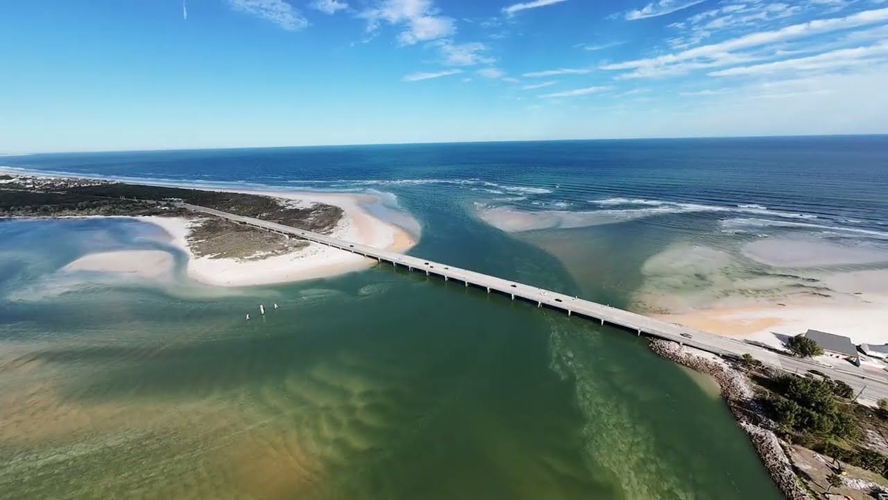 Matanzas Inlet Rip Around on the DeepSpace Roc7 With DJI 04 Air Unit Pro