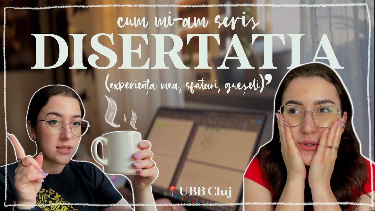 am încercat să-mi scriu disertația în 4 zile (și a fost stresant)