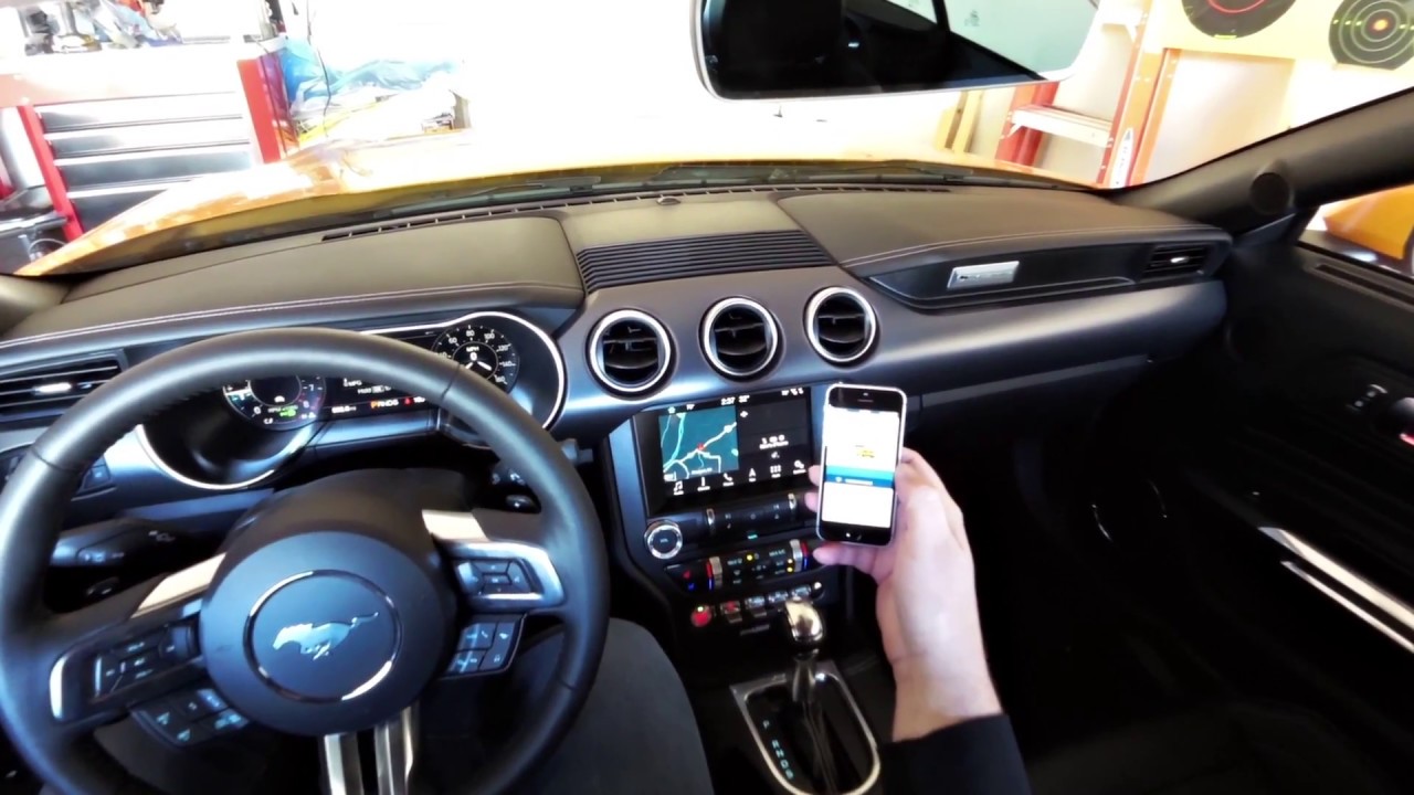 2018 Ford Mustang FordPass App