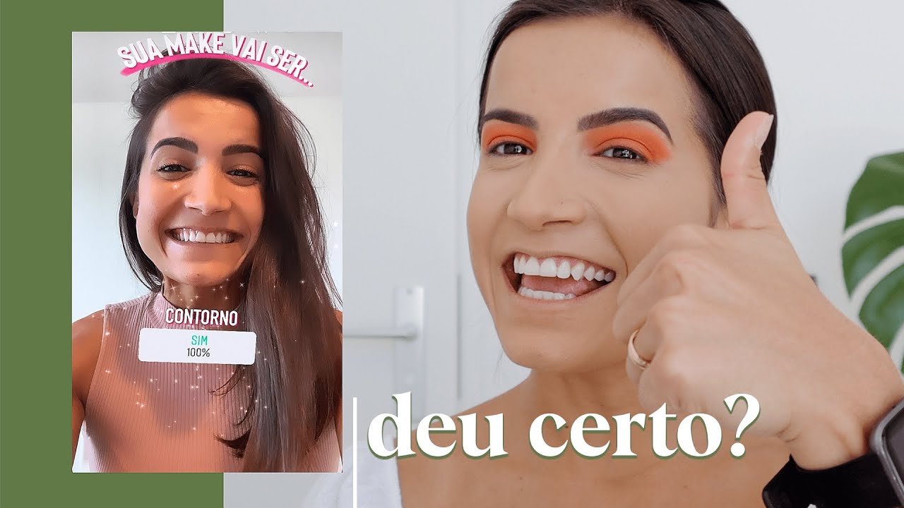 FILTRO DA NIINA SECRETS ESCOLHEU MINHA MAQUIAGEM 😱 | Vanessa Lino
