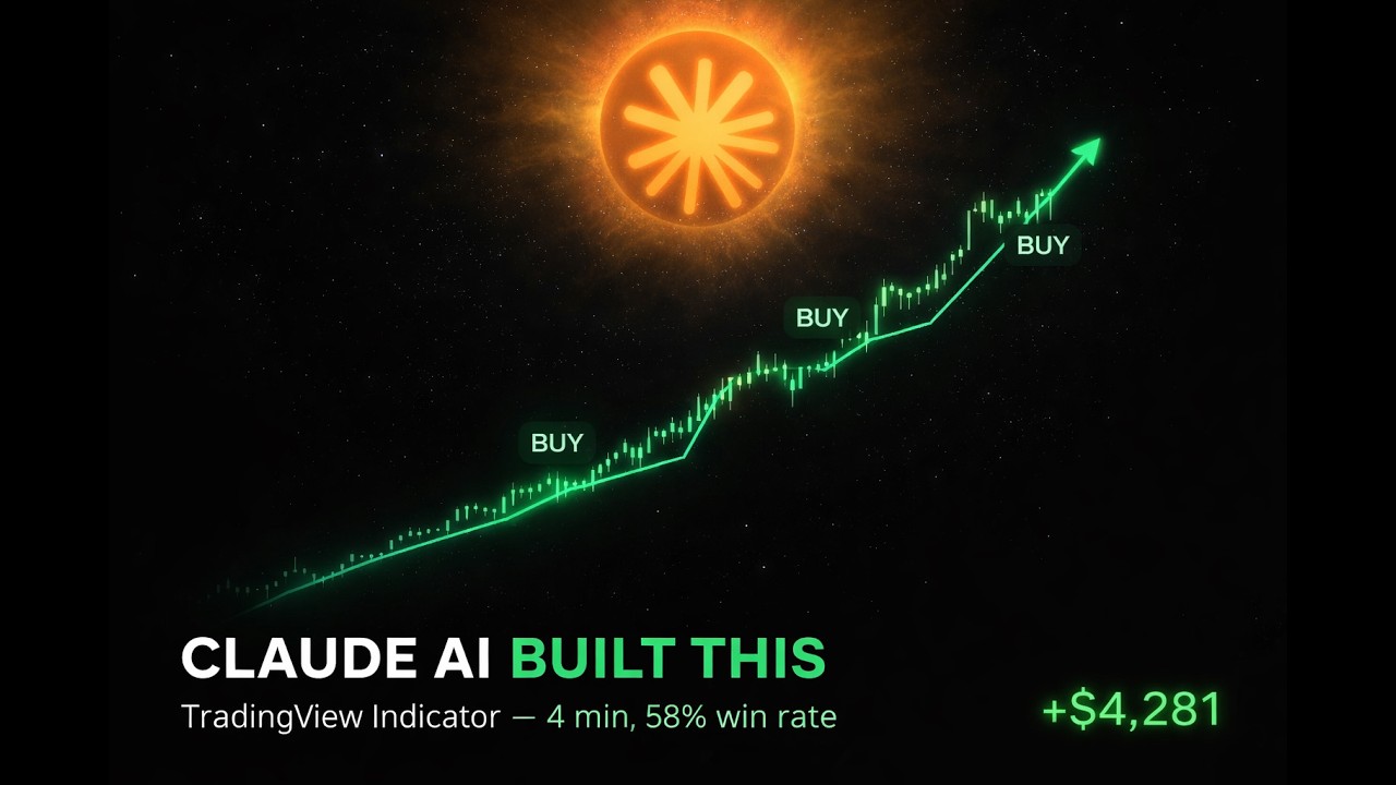 Я попросил Клода ИИ создать индикатор для TradingView &mdash; результаты меня ШОКИРОВАЛИ.